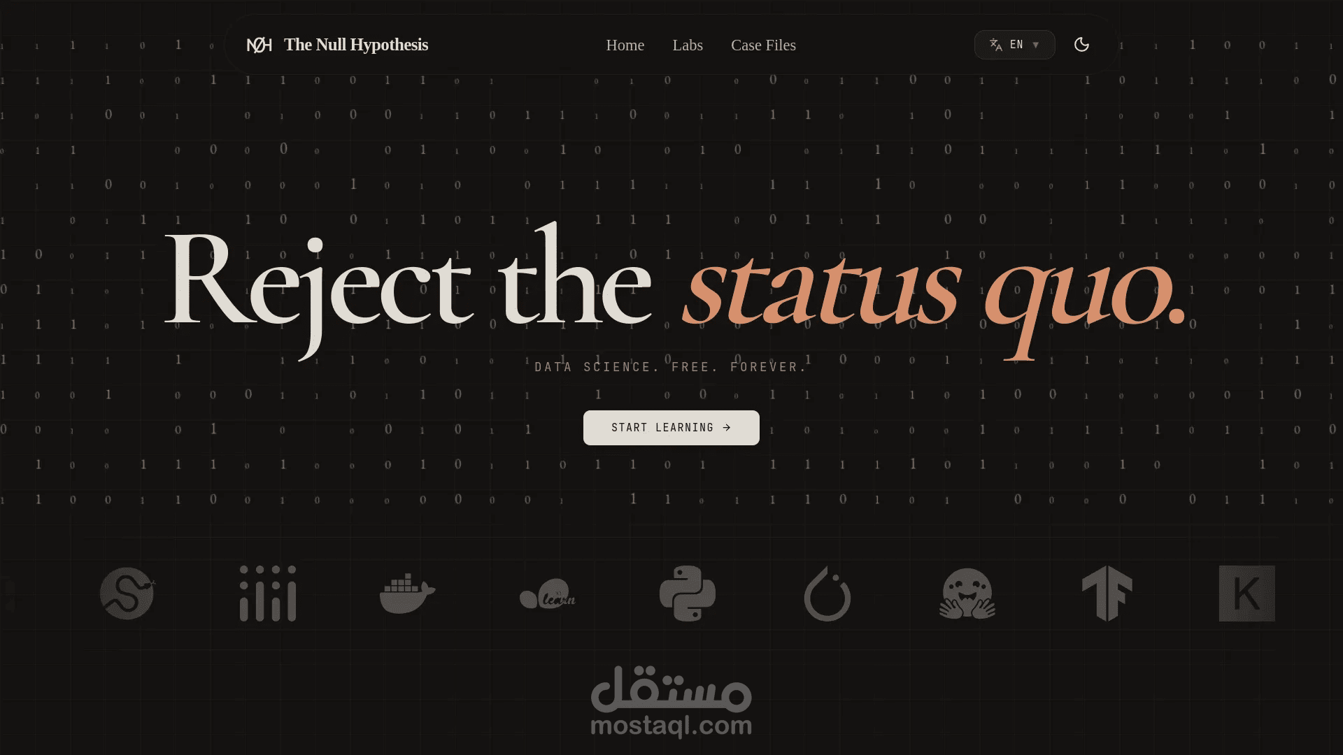 h0: منصة تعليمية تفاعلية لمناهج الإحصاء باستخدام المحاكاة والذكاء الاصطناعي