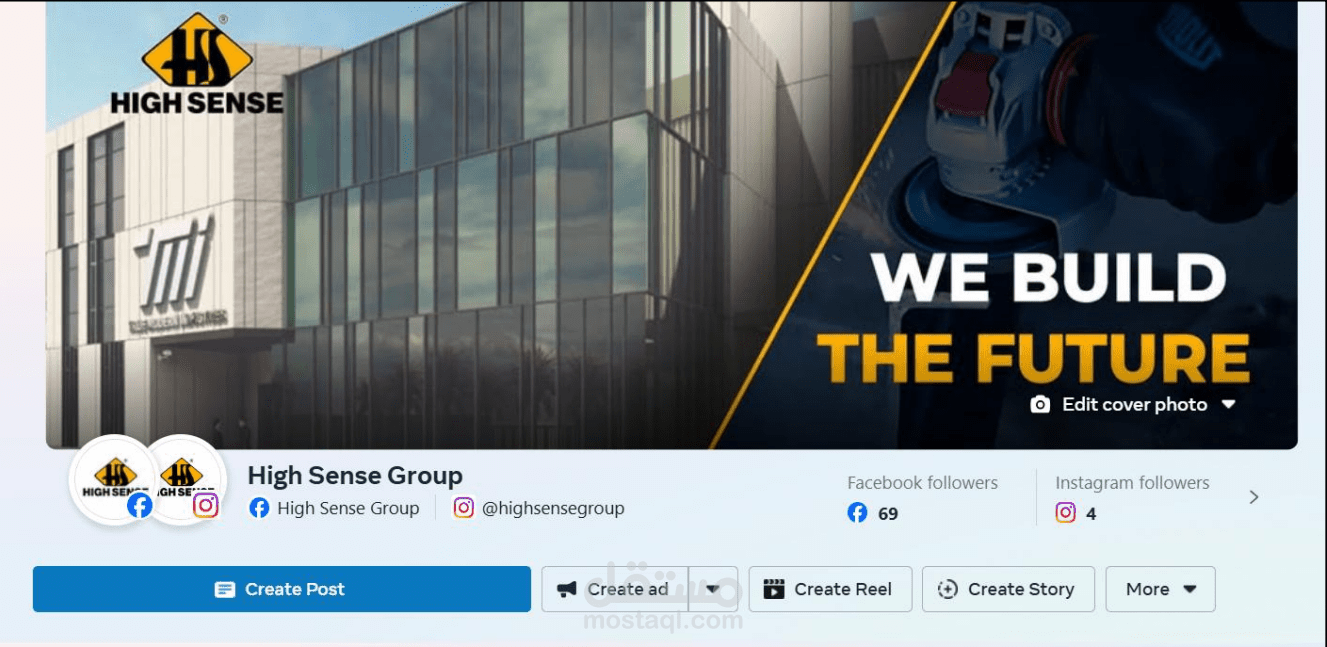 تقرير أداء حسابات HighSense على منصات التواصل الاجتماعي في شهر مارس