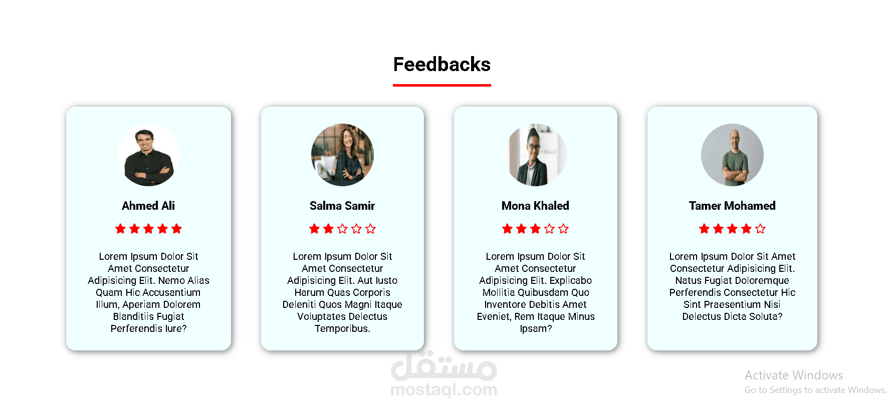 responsive feedback design