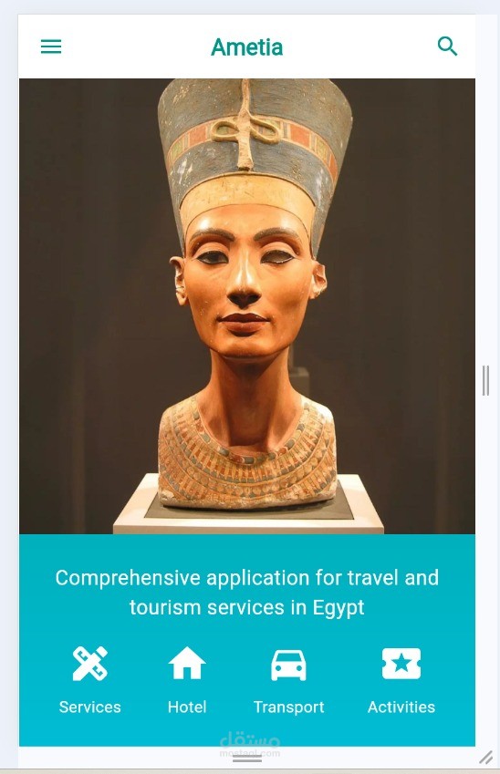 Ametia - Smart Tourism Guide API