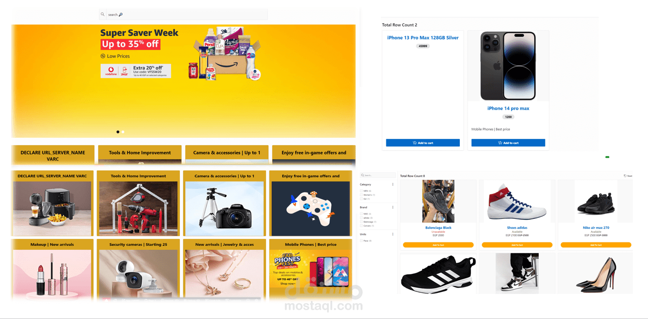 Ecomerce online shop