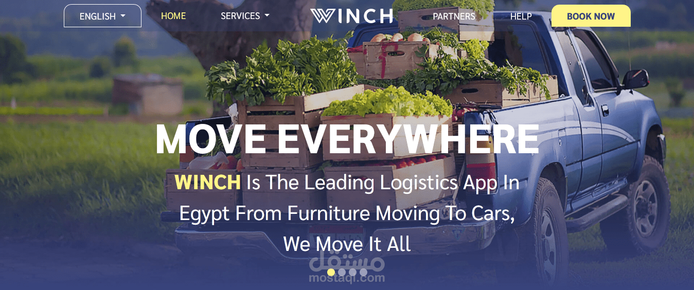 تكويد وانشاء موقع الكترونى WINCHAPP