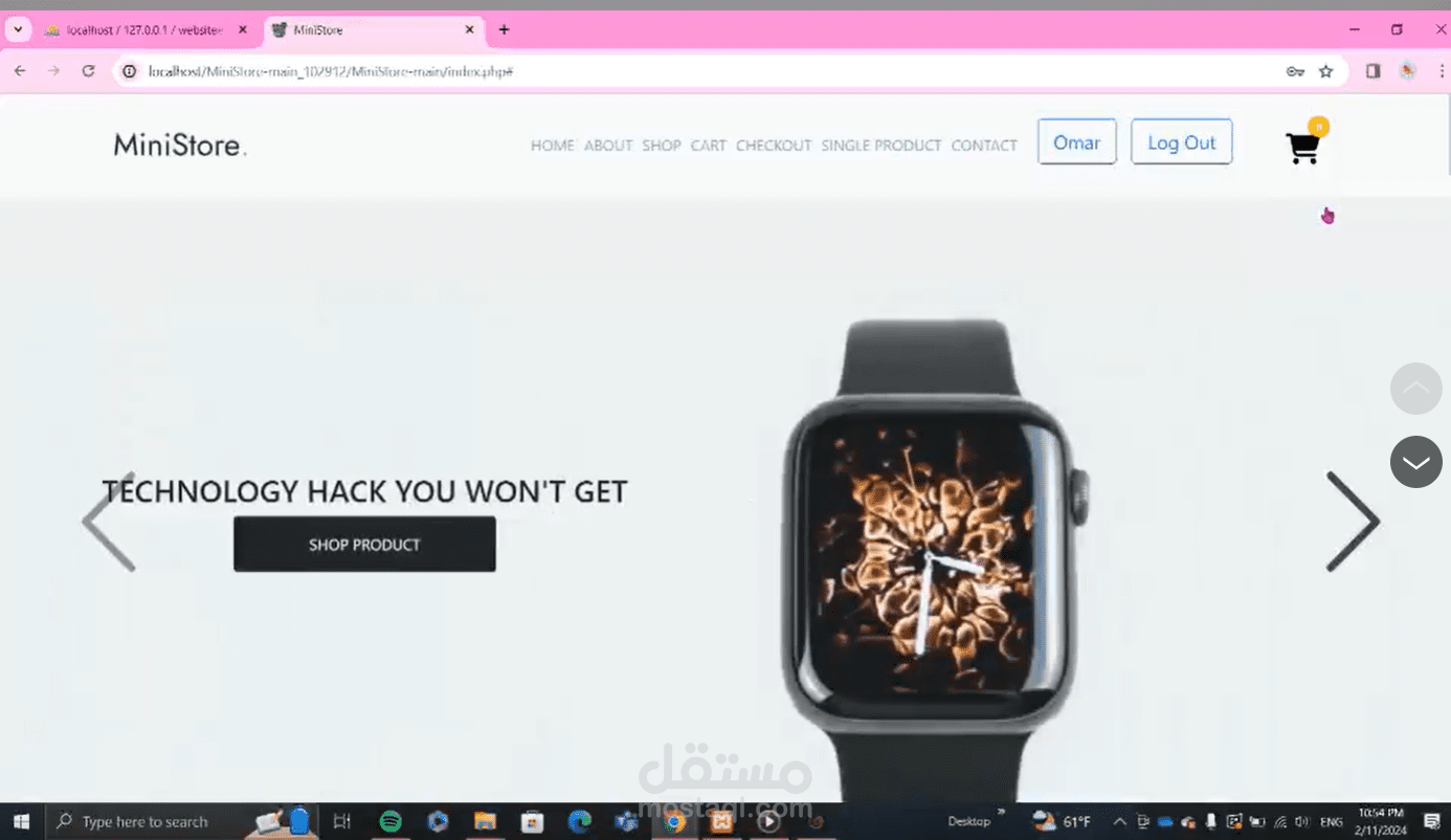 mobile store website