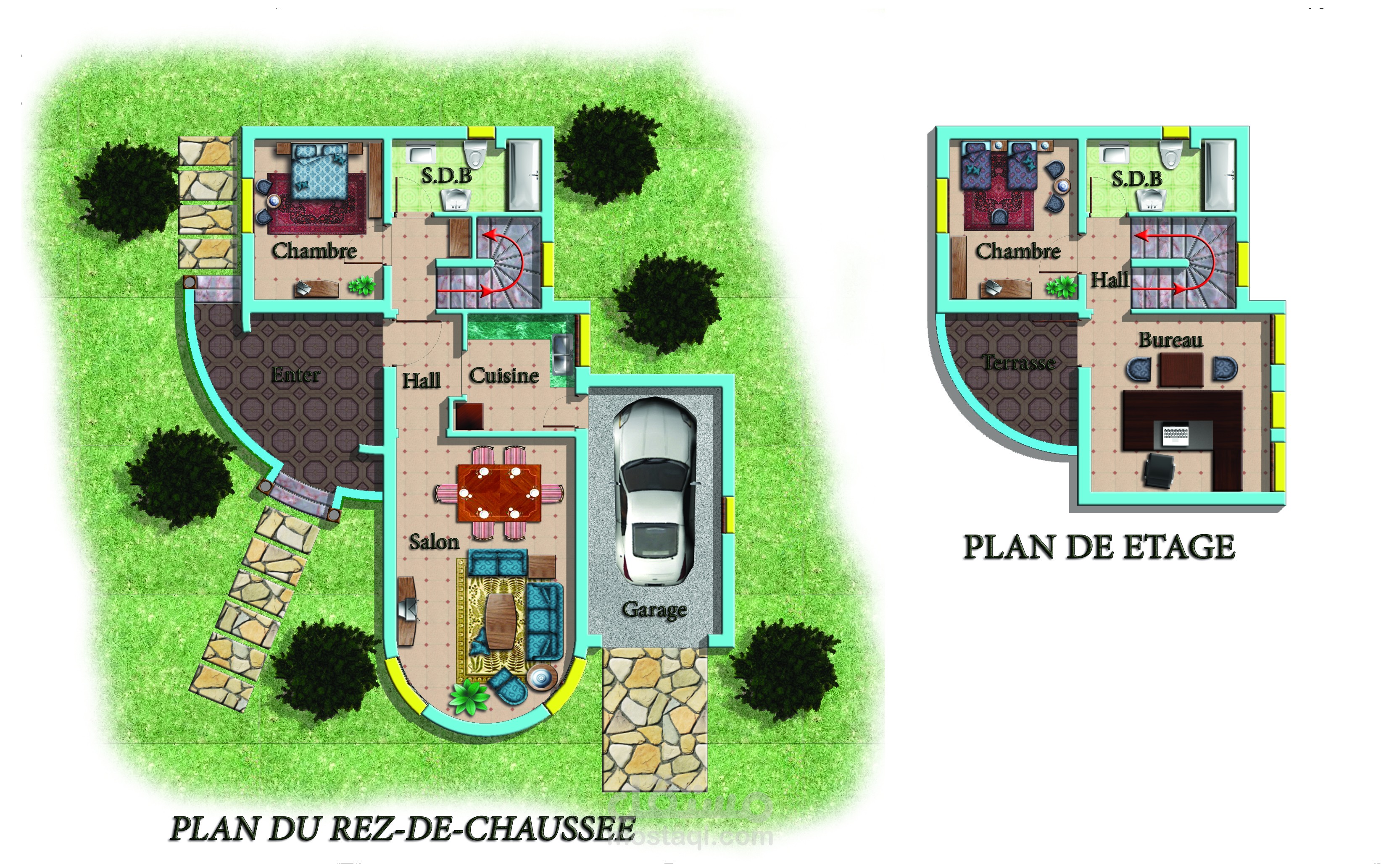 اظهار معماري لمخطط