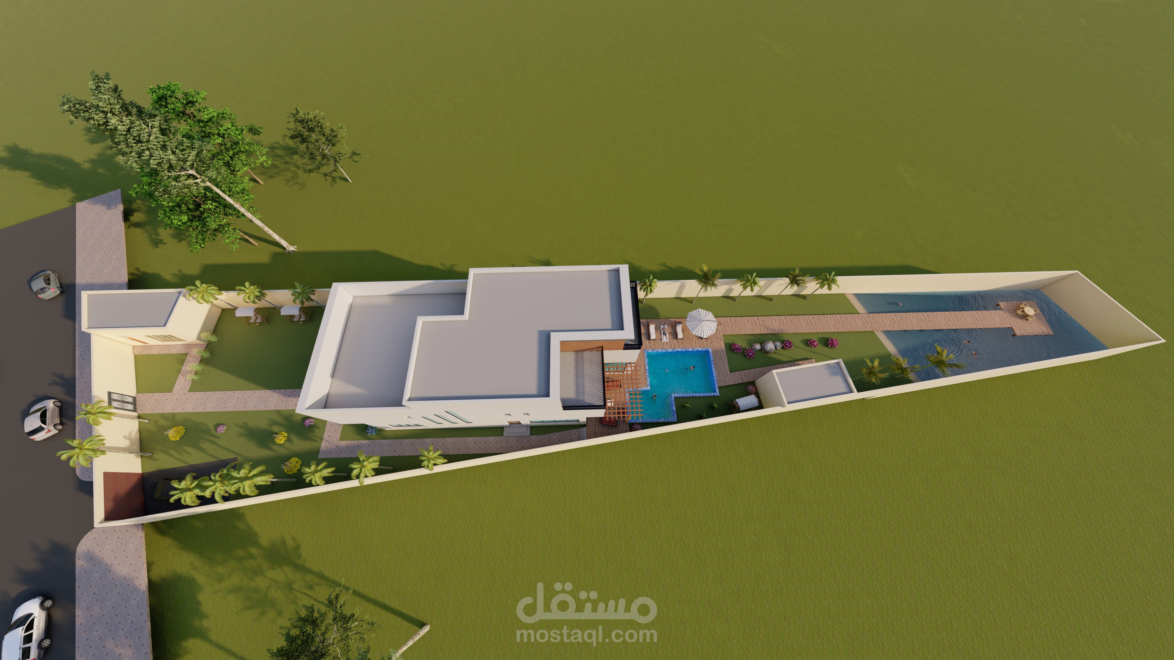 تصميم استراحة في السعودية