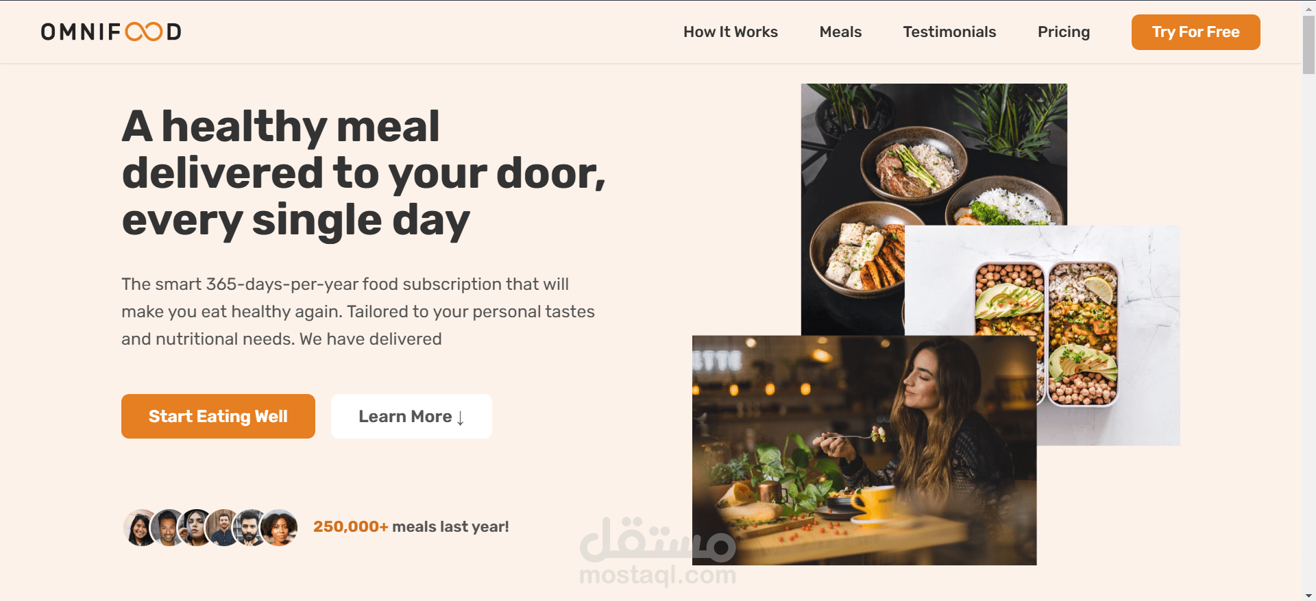 Omnifood Website