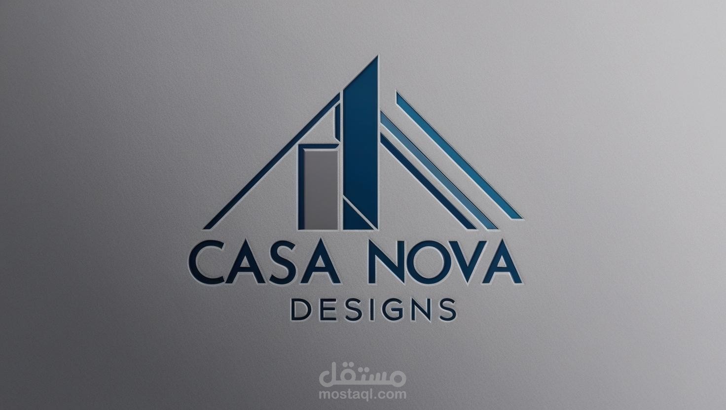 تصميم هوية بصرية احترافية وعصرية لشركة تصميم منازل "Casa Nova Designs"