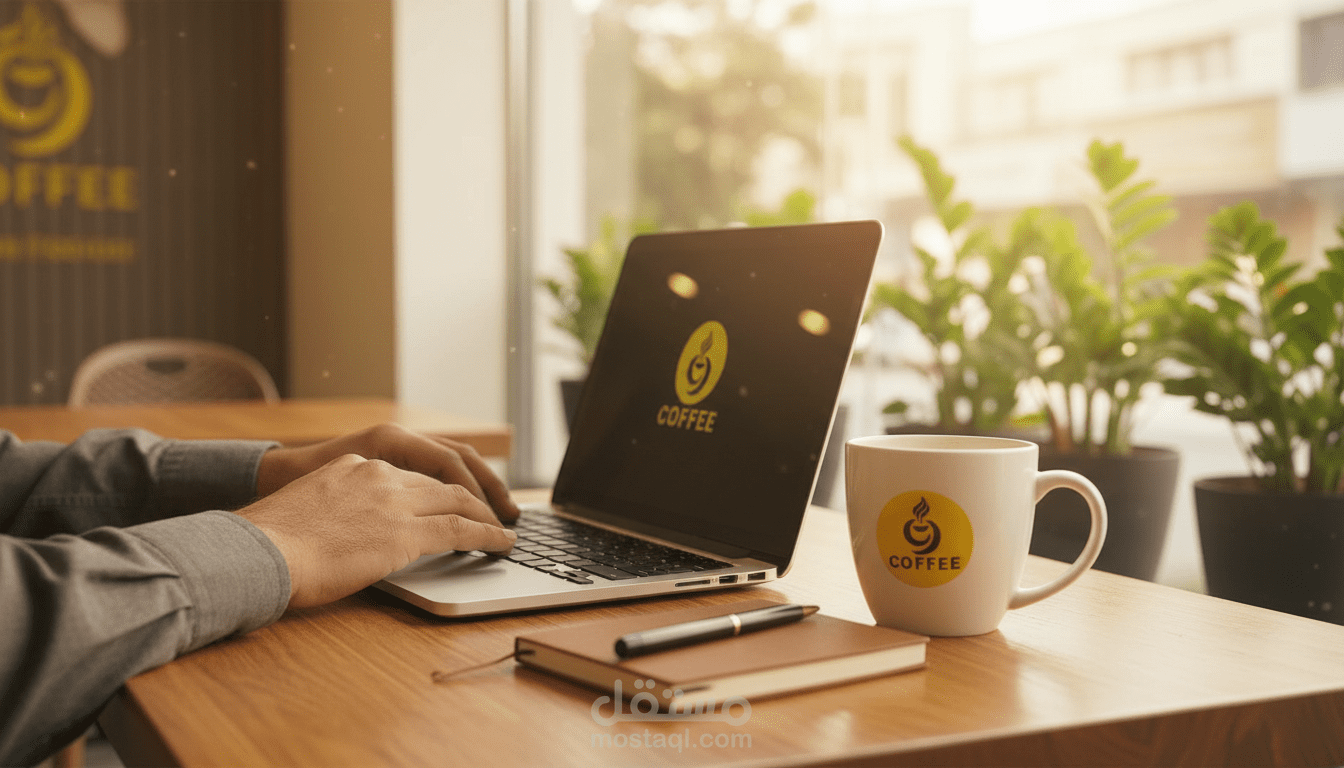إدارة محتوى وتصميم بصري لكافيه على السوشيال ميديا