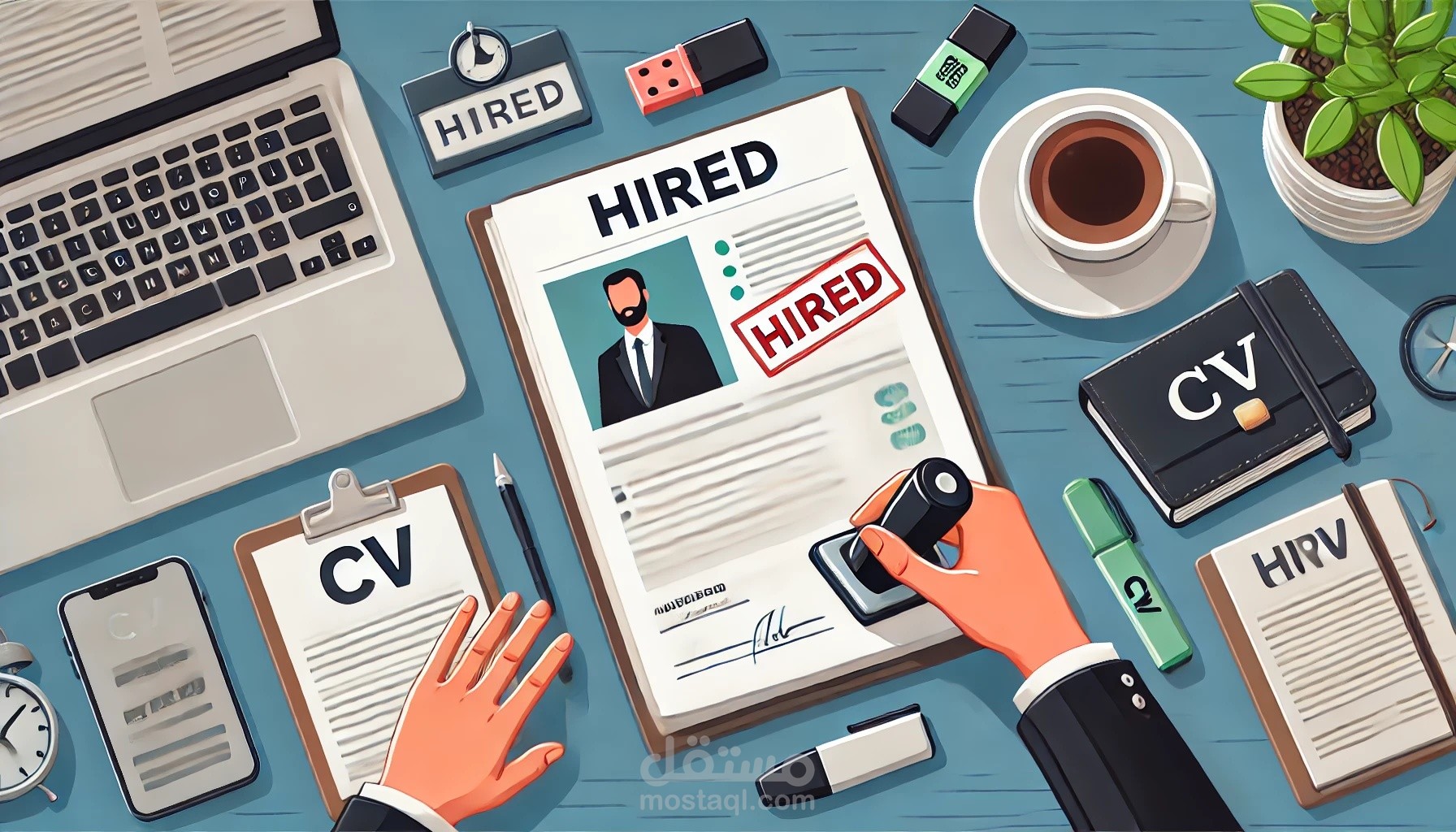 CV احترافي متوافق مع ATS لضمان اجتياز أنظمة الفلترة