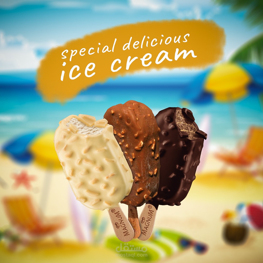 تصميم ice cream