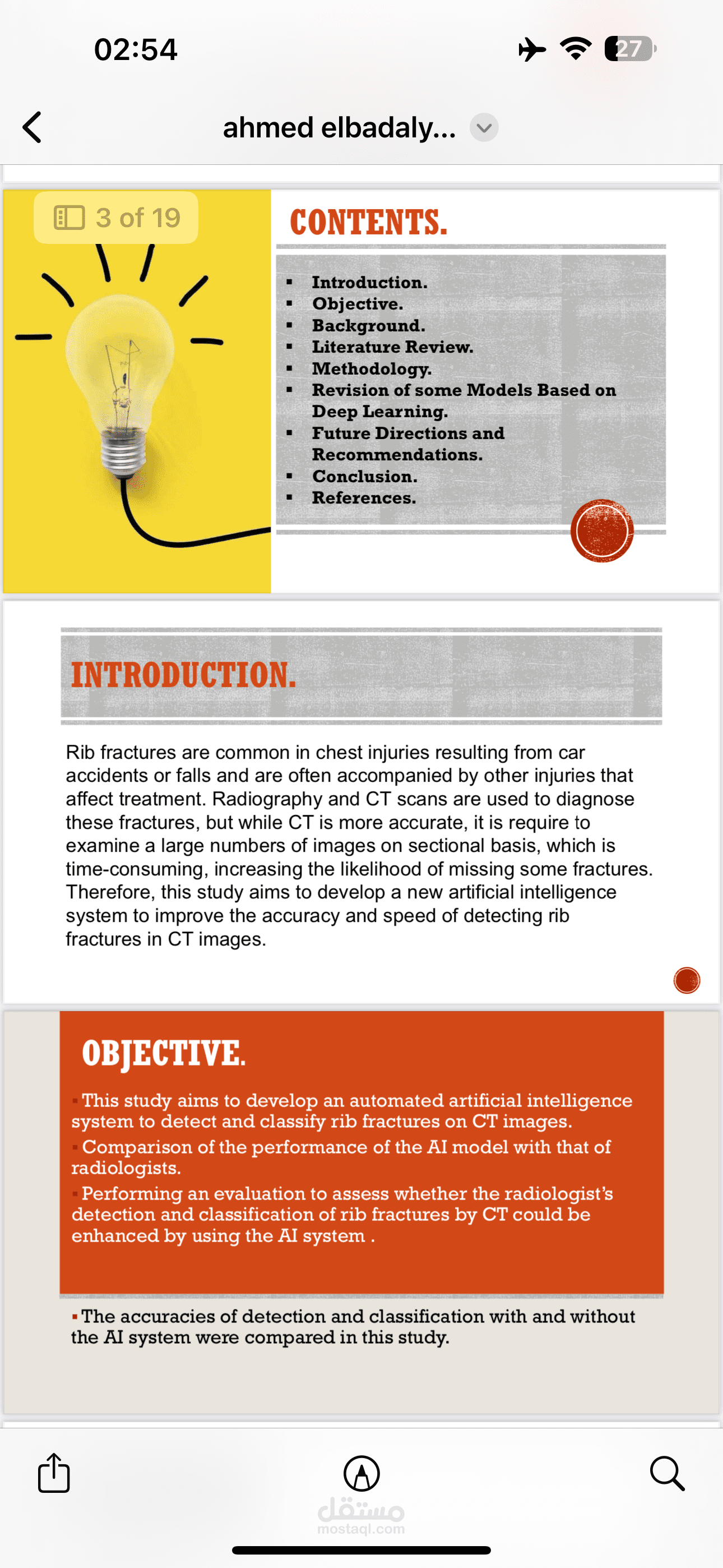 Power point/ seminar/ biomedical engineering / AI/ ML