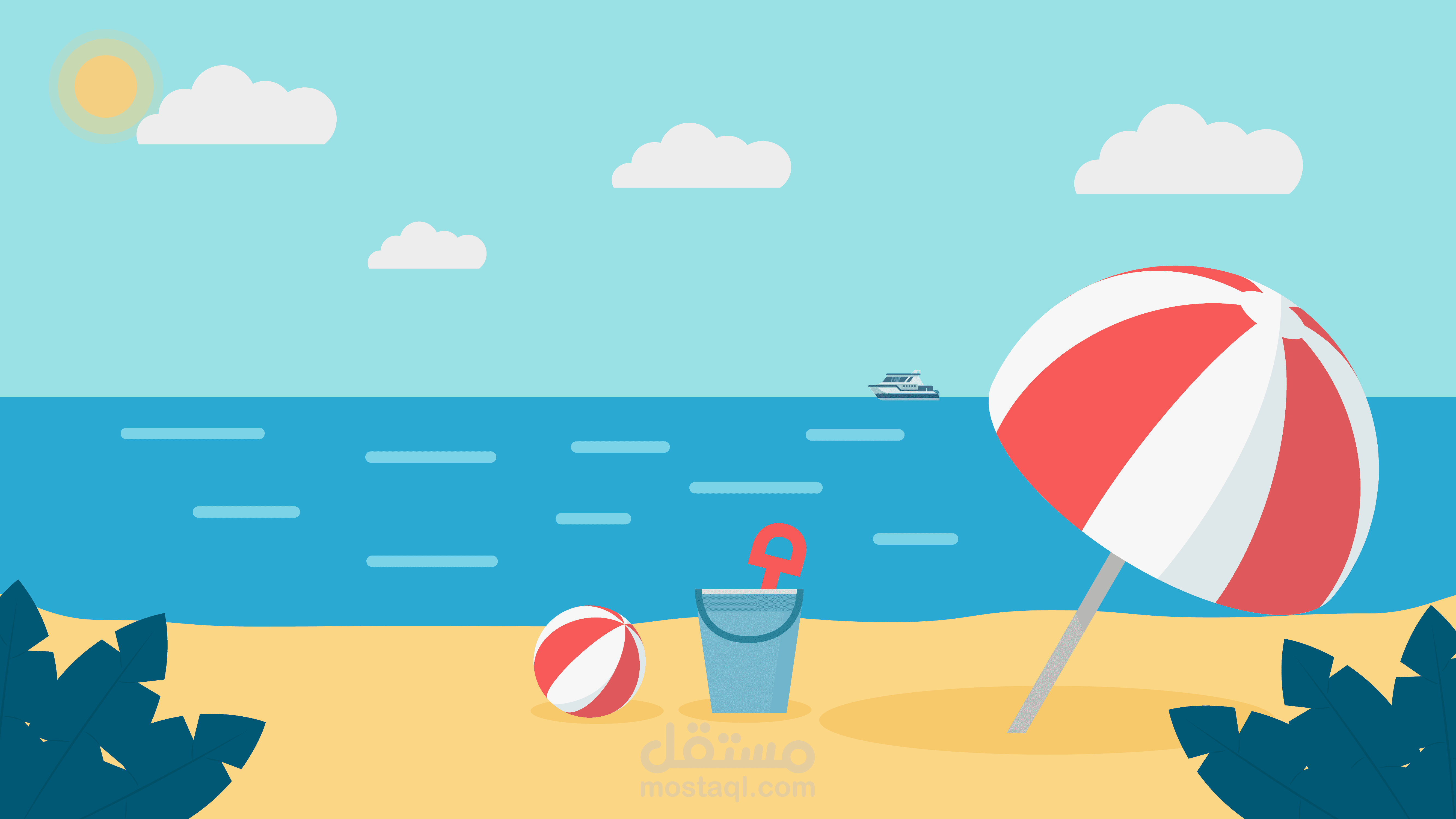 Summer " Motion Graphic "