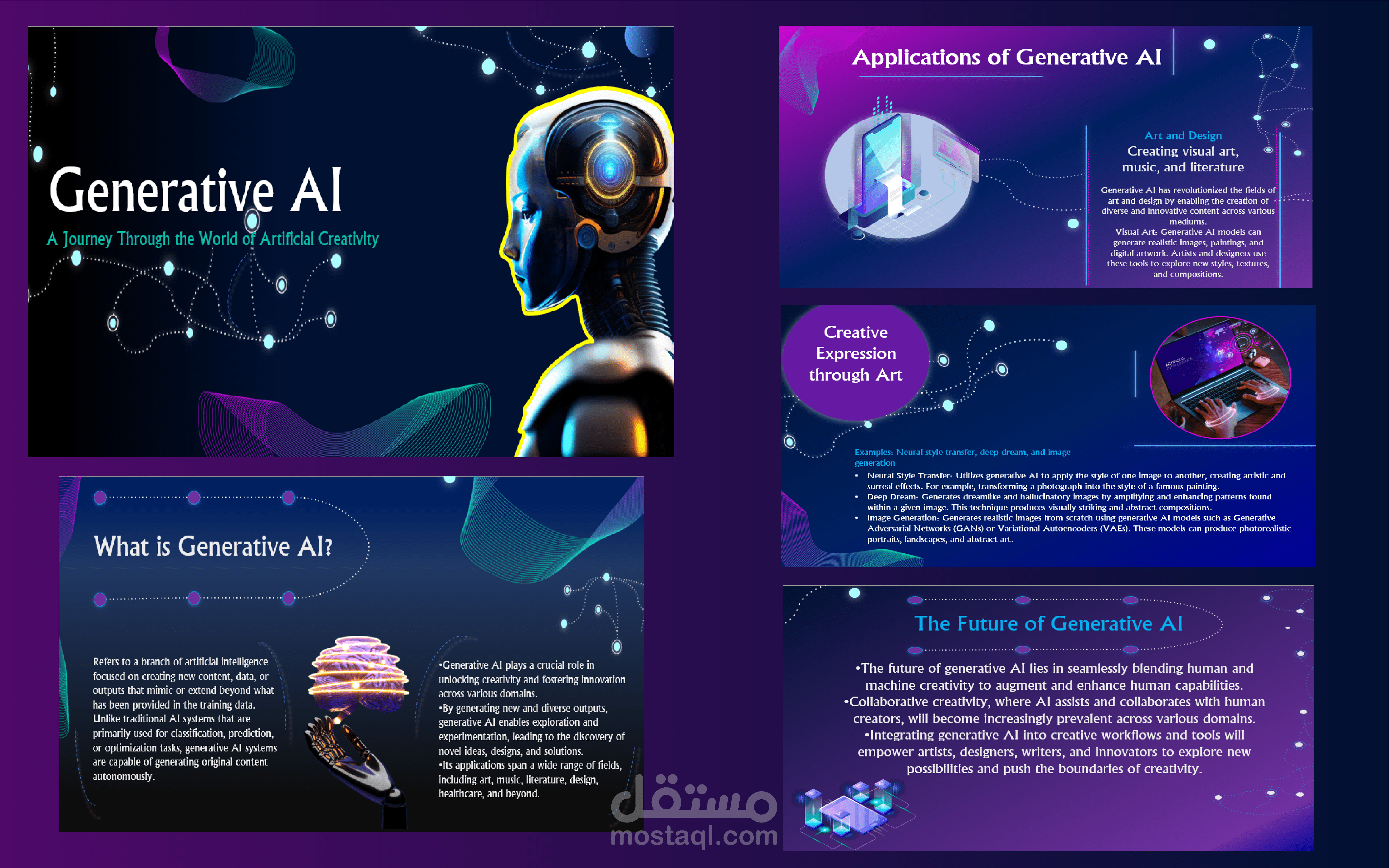 عرض تقديمي عن Generative Ai