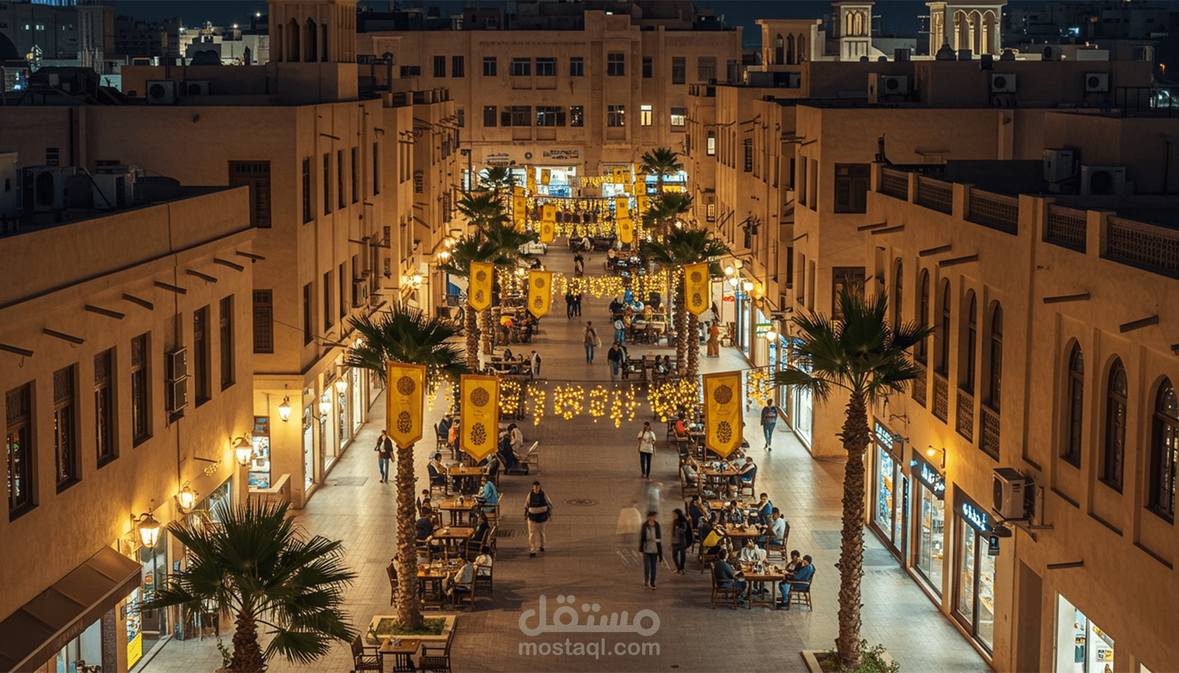 فيديو اعلاني اجواء رمضان بالذكاء الإصطناعي AI