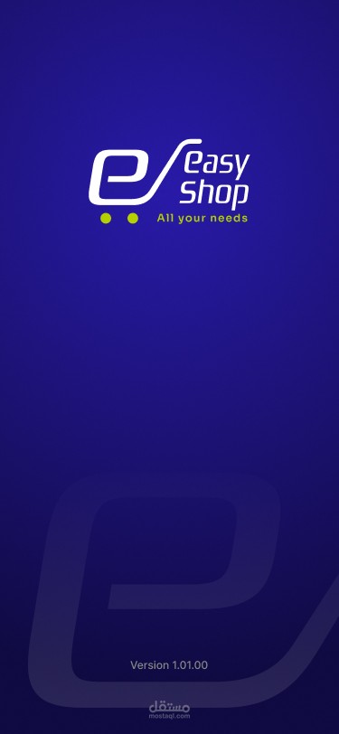 ui & ux Ecommerce app