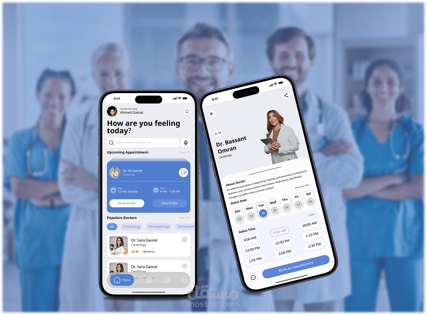 Doctor Appointment App – Mobile UI