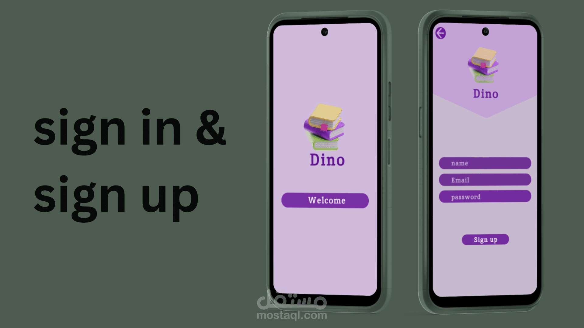 sign in &  Sign up