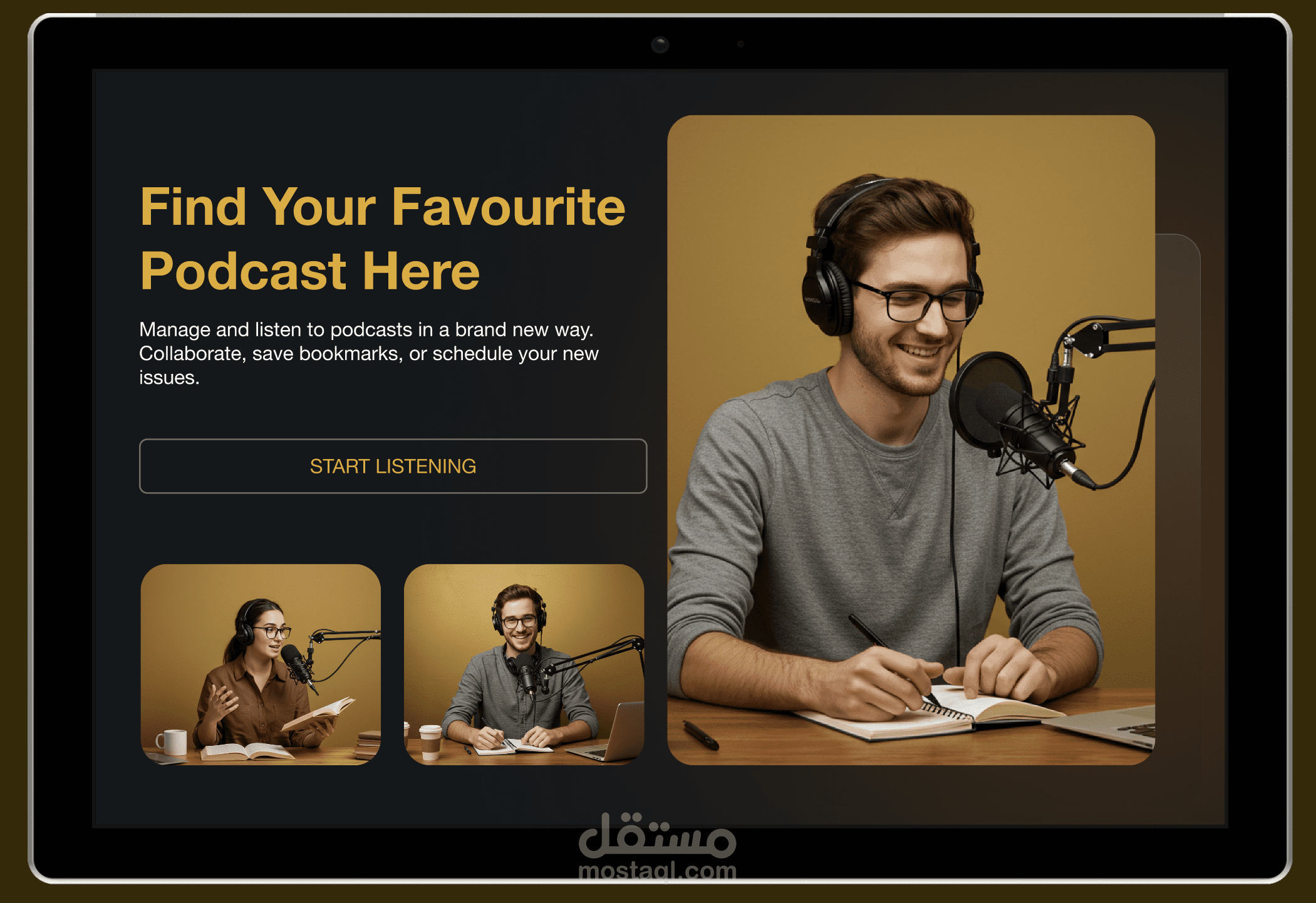 موقع Podcasts