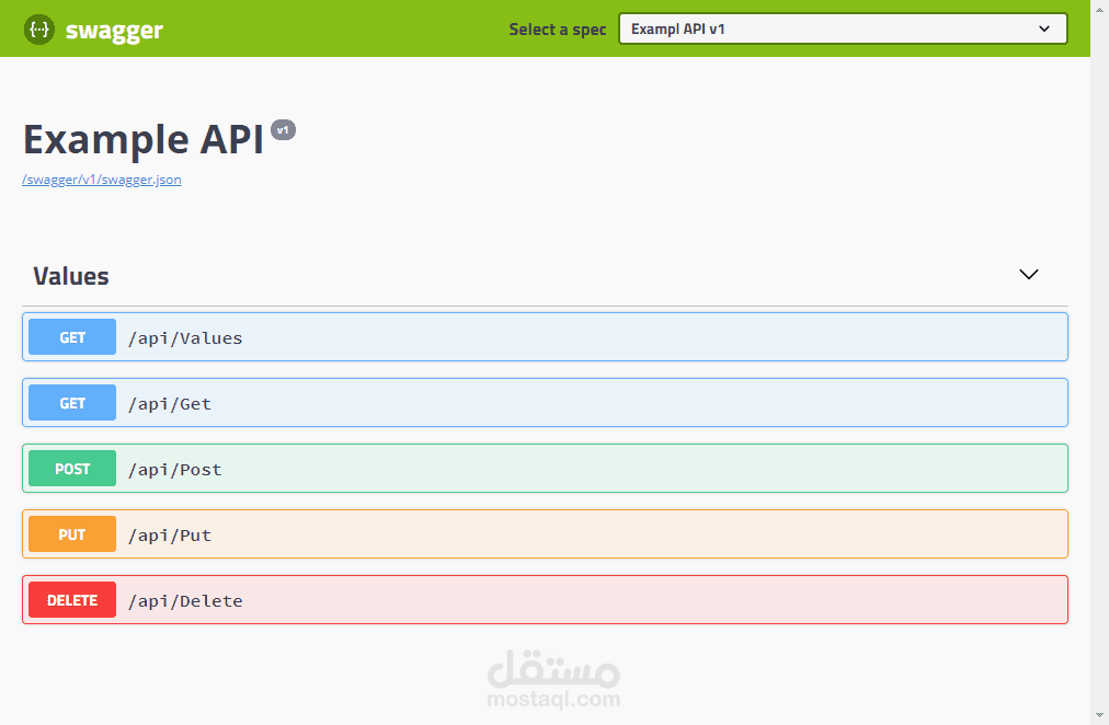 تطوير API لإدارة الموظفين باستخدام ASP.NET Core + Swagger