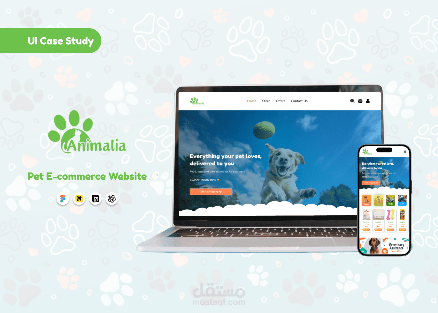 Pet Shop E-commerce Website