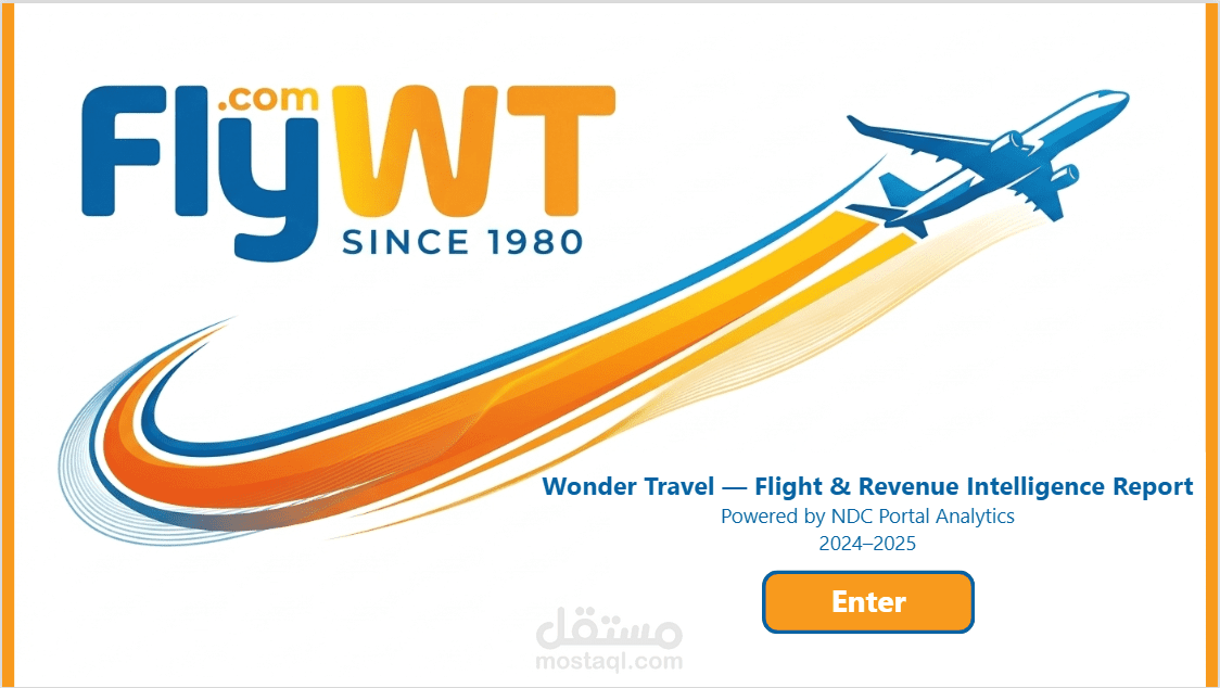 Business Intelligence & Revenue Analytics for Aviation & Travel (FlyWT)
