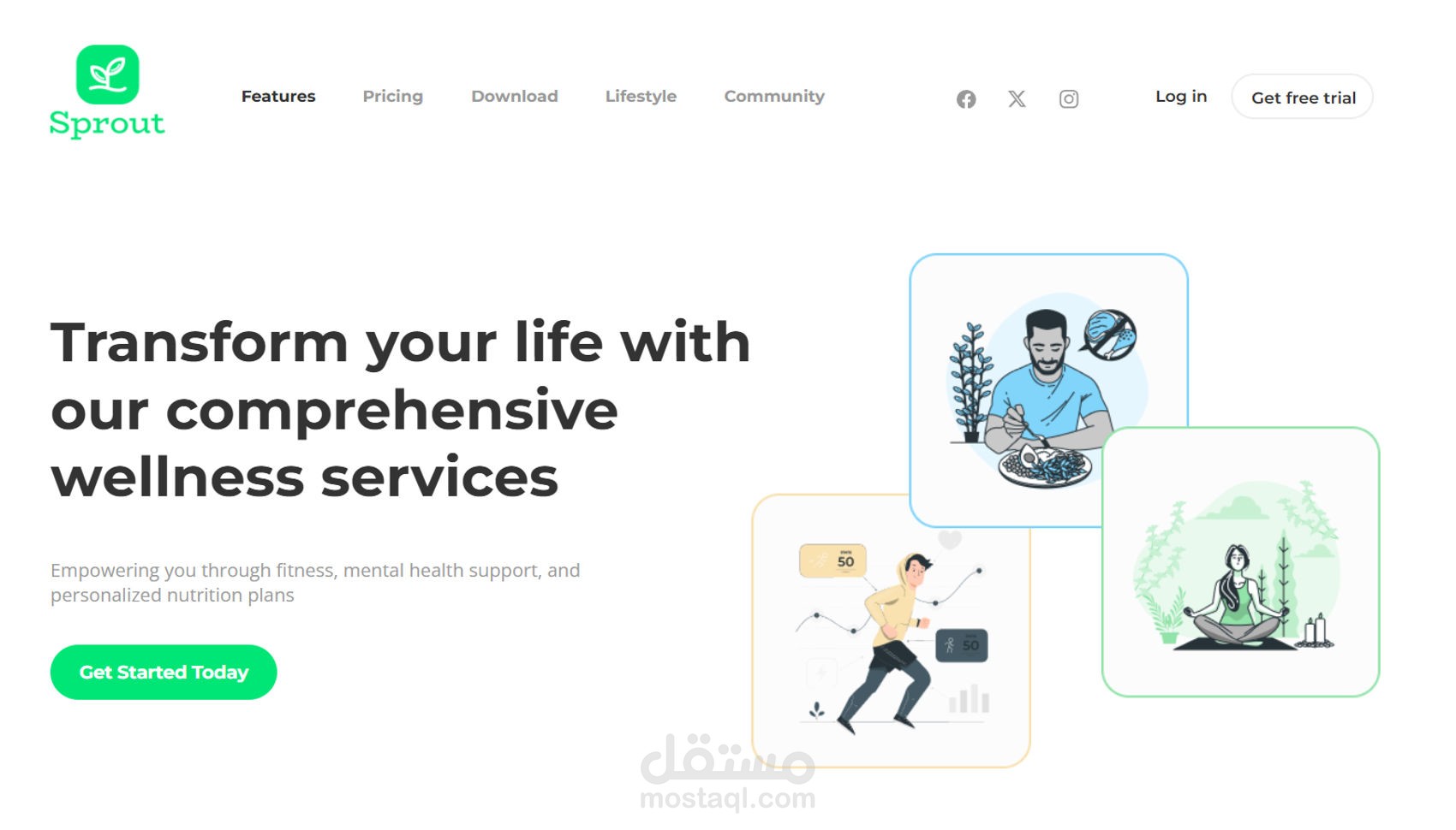 انشاء موقع احترافي بhtml5 و css  و Js و tailwind