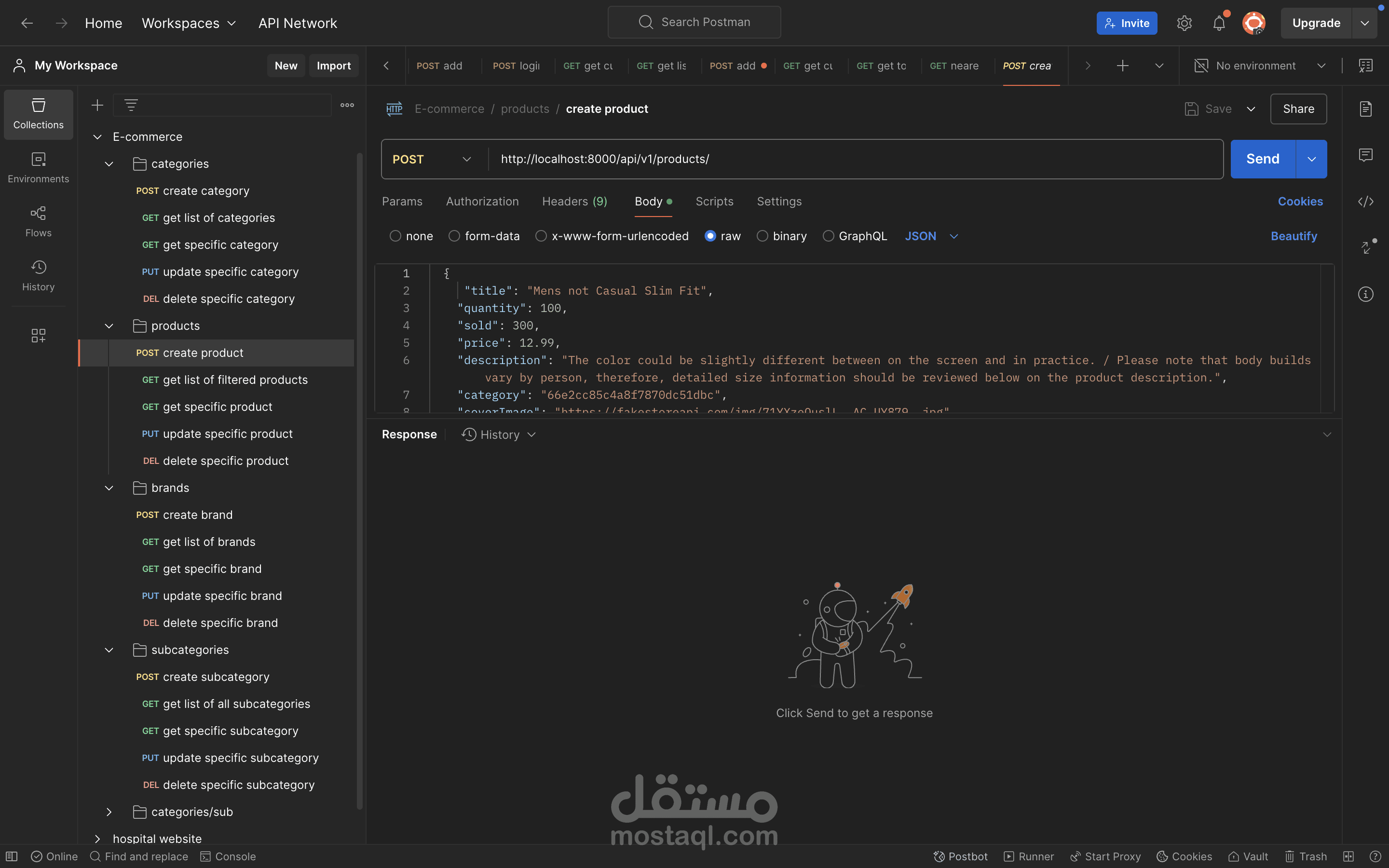 E-Commerce Backend API