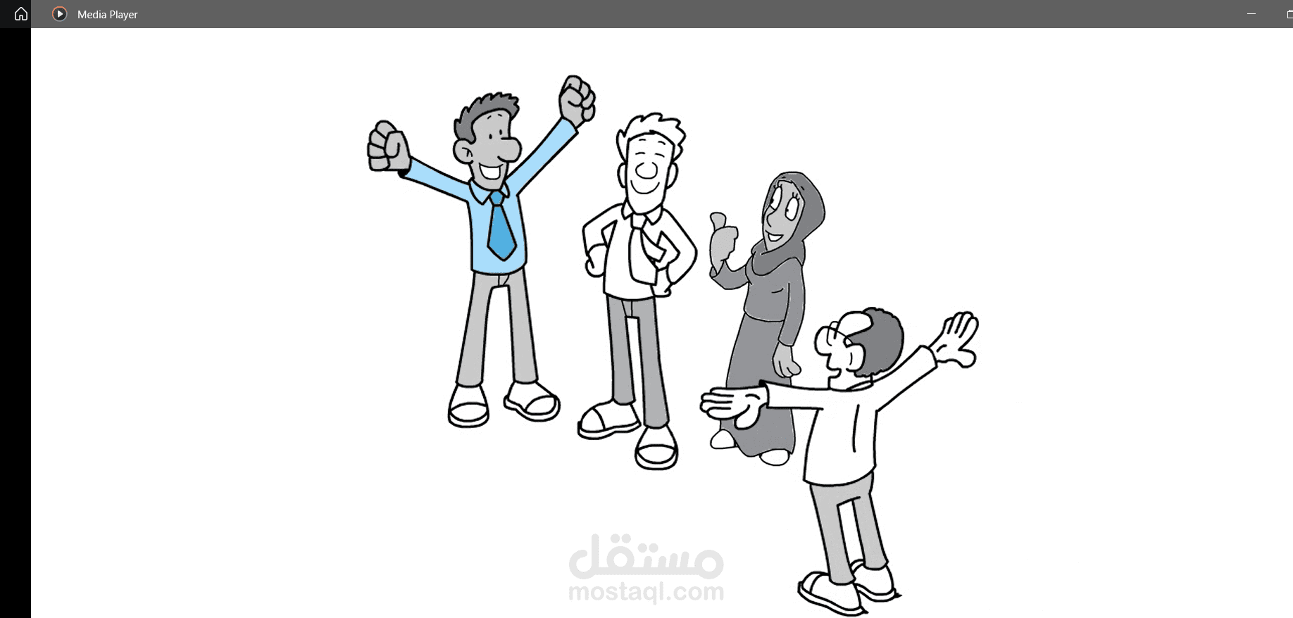 فيديو بتقنية وايت بورد whiteboard animation video