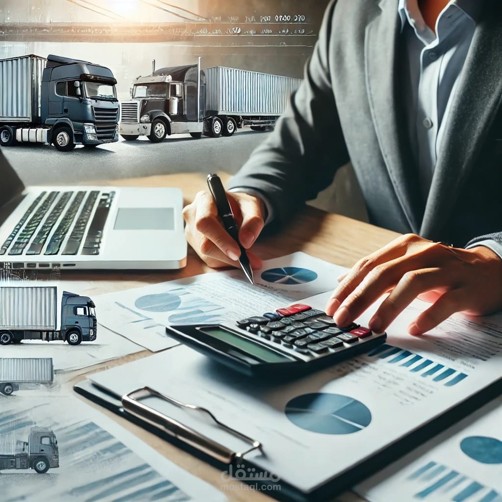 مدير حسابات فى شركة خدمات النقل اللوجستى