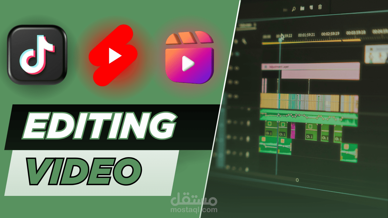 مونتاج فيديوهات العاب قصيرة احترافي بجودة 4K – تعديل احترافي!