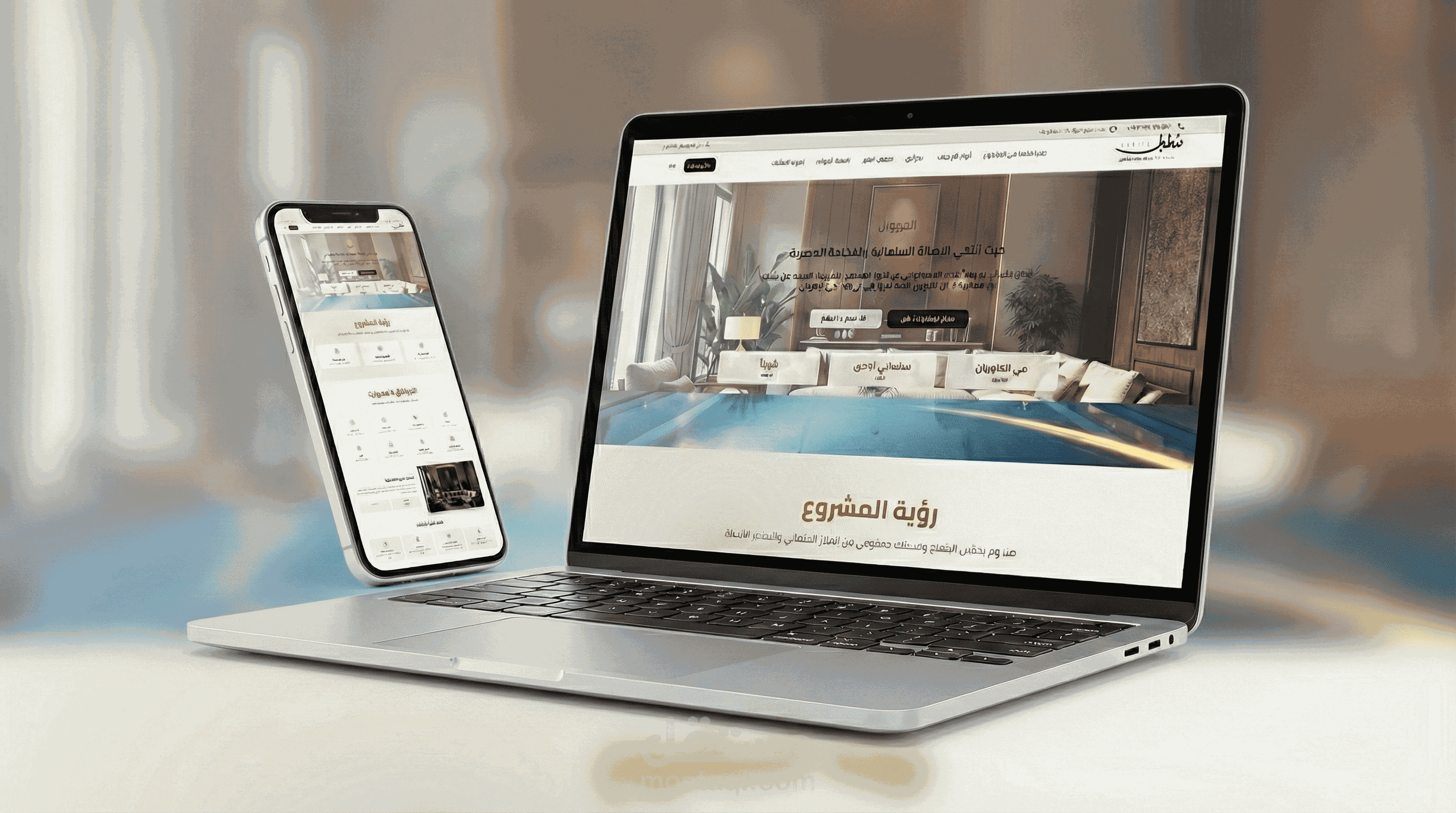 تصميم وتطوير موقع عقارات | لمشروع "سليل" (Saleel)