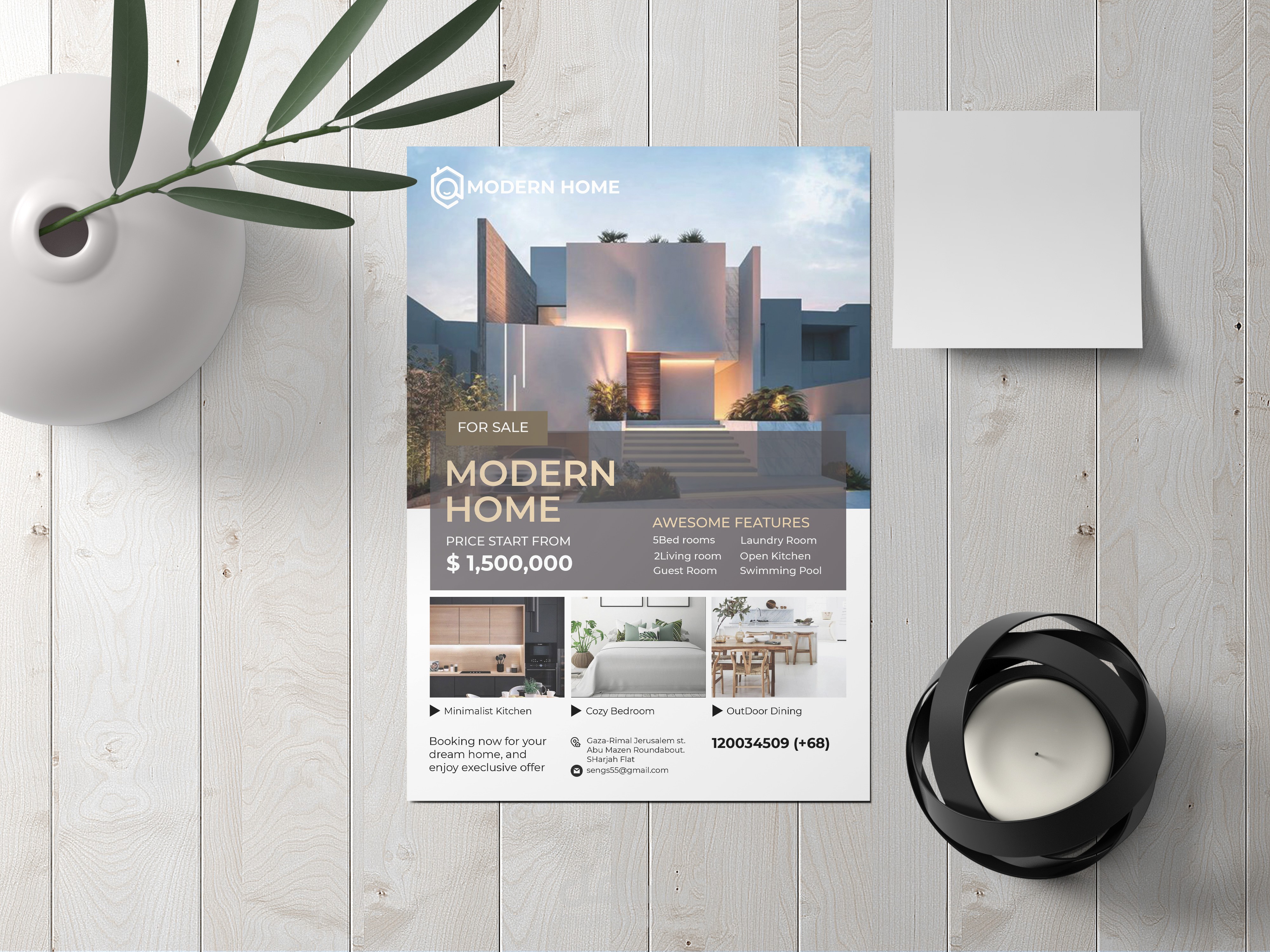 تصميم جرافيكي فلاير