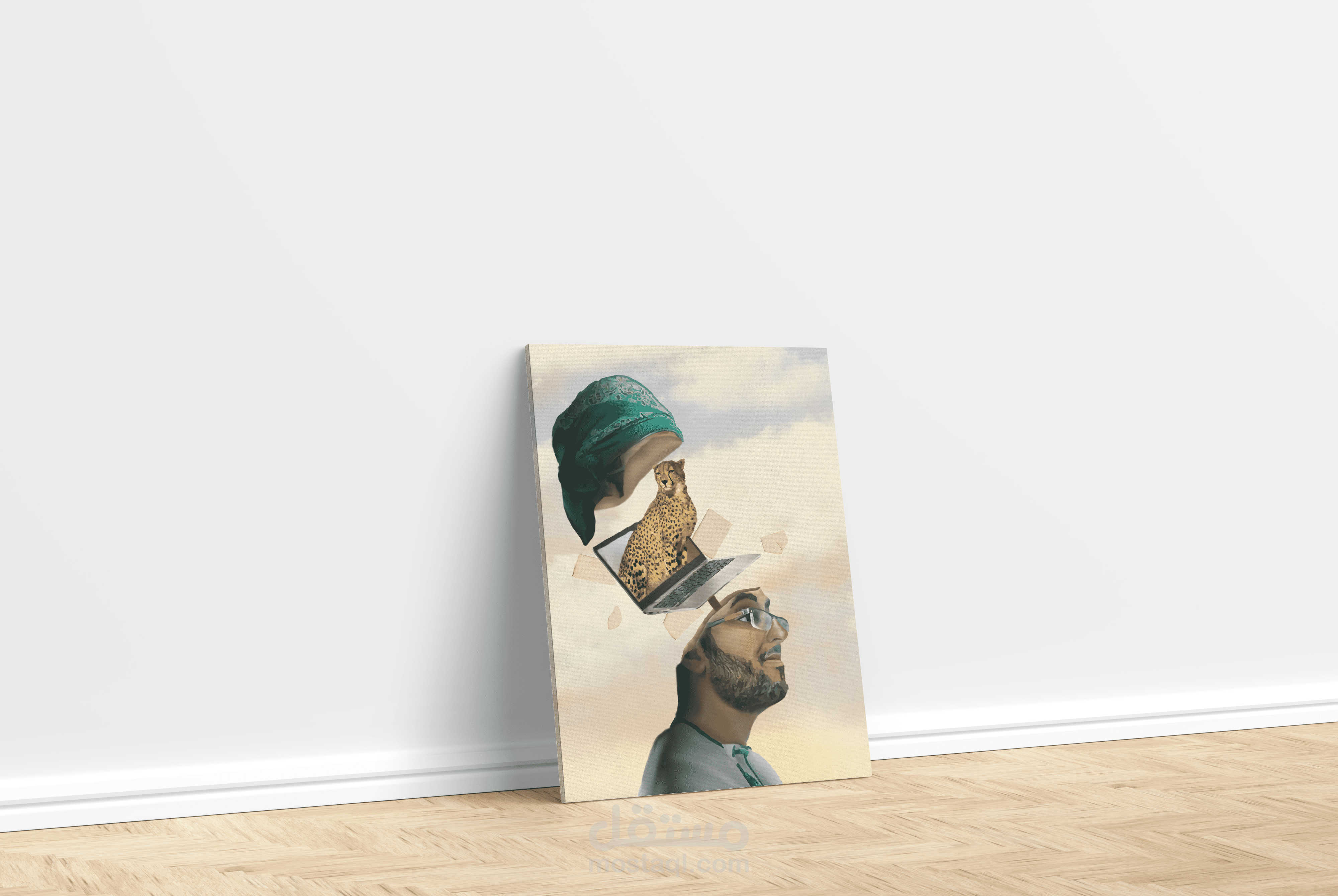 رسم رقمي بورتريه