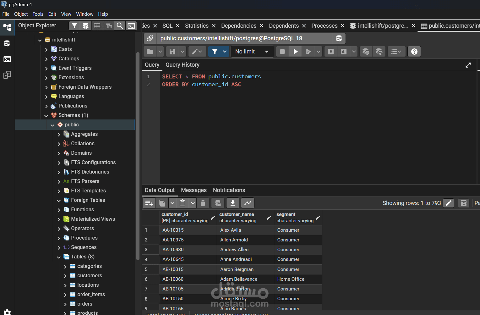 تطوير نظام ETL باستخدام Python وPostgreSQL