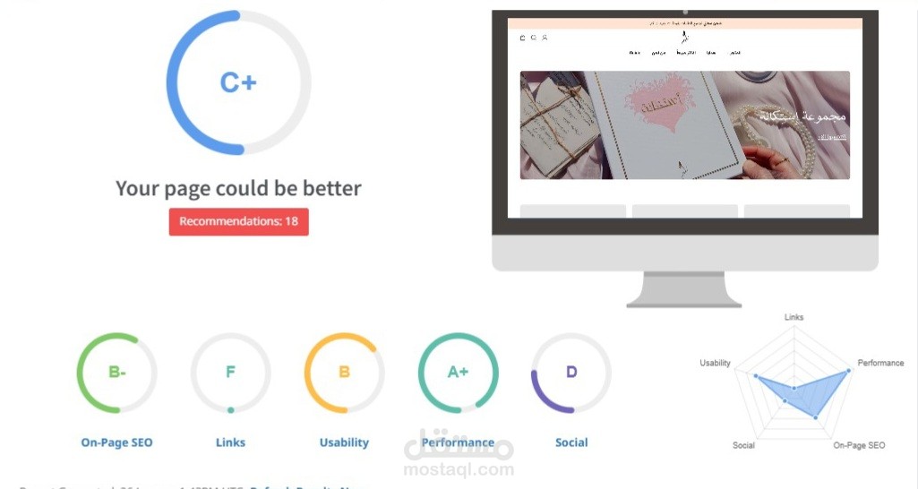 تقييم الموقع الخاص بك SEO AUDIT
