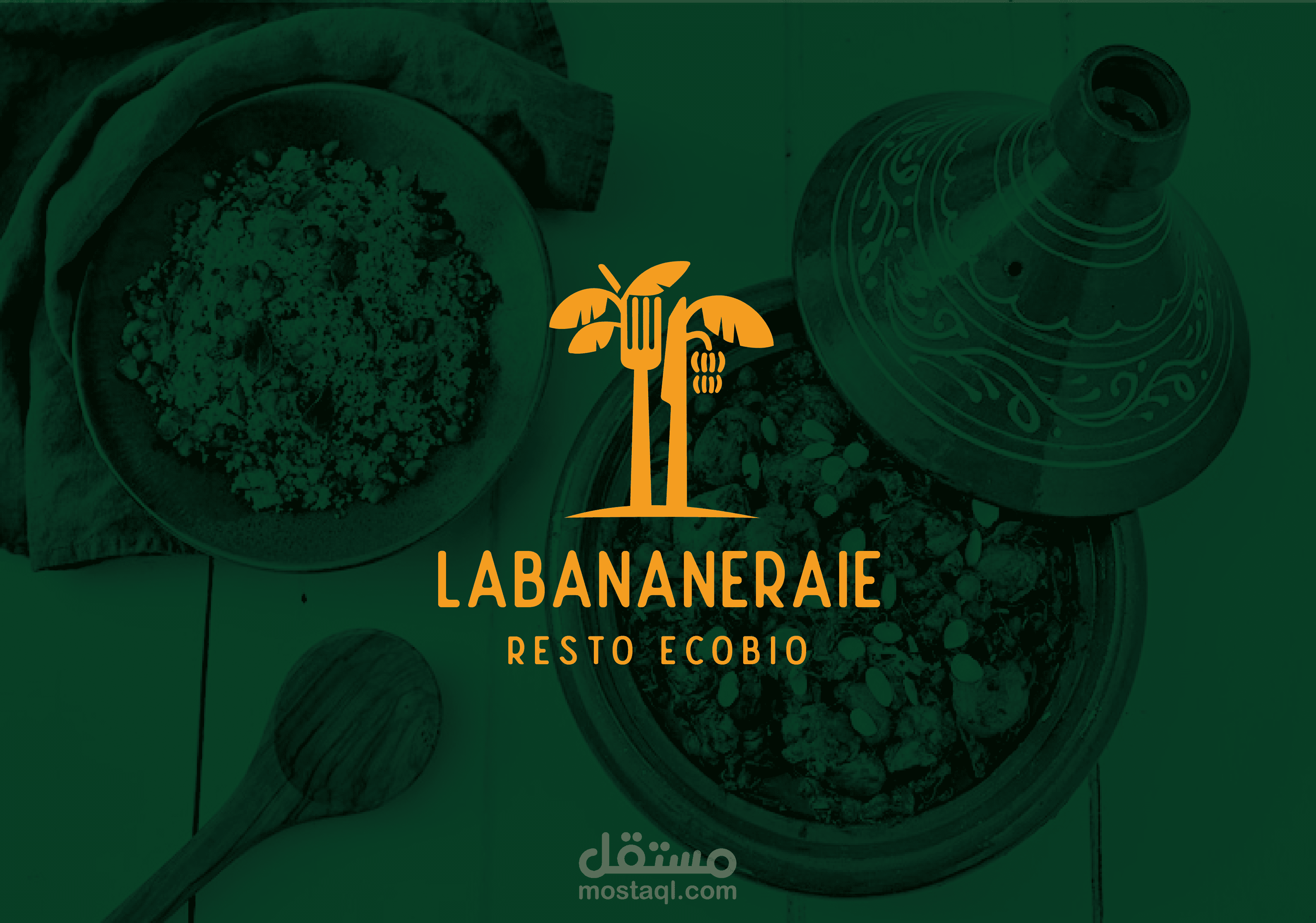 LA BANANERAIE logo design