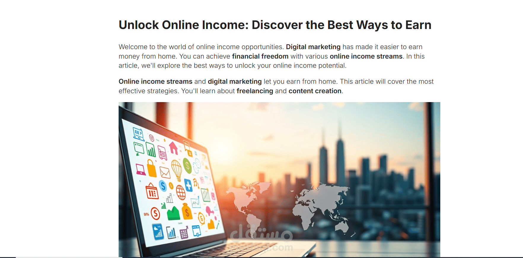 Unlock Online Income: Discover the Best Ways to Earn
