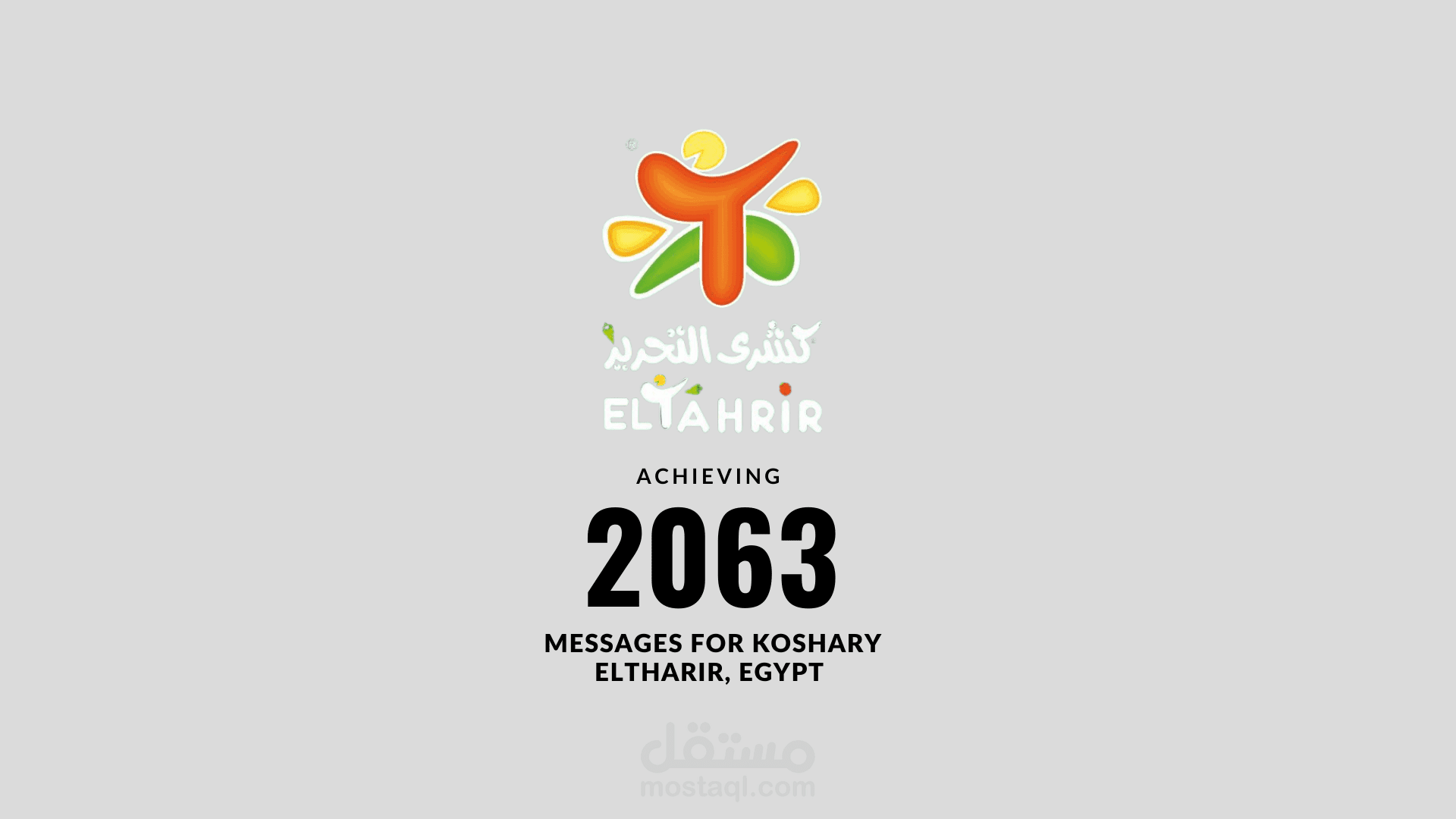 حملة إعلانية ناجحة لـ Koshary El Tahrir بتحقيق 2,063 رسالة بتكلفة 1.81 جنيه للرسالة وزيادة المتابعين والتفاعل (2,621 على إنستجرام و2,215 على فيسبوك)