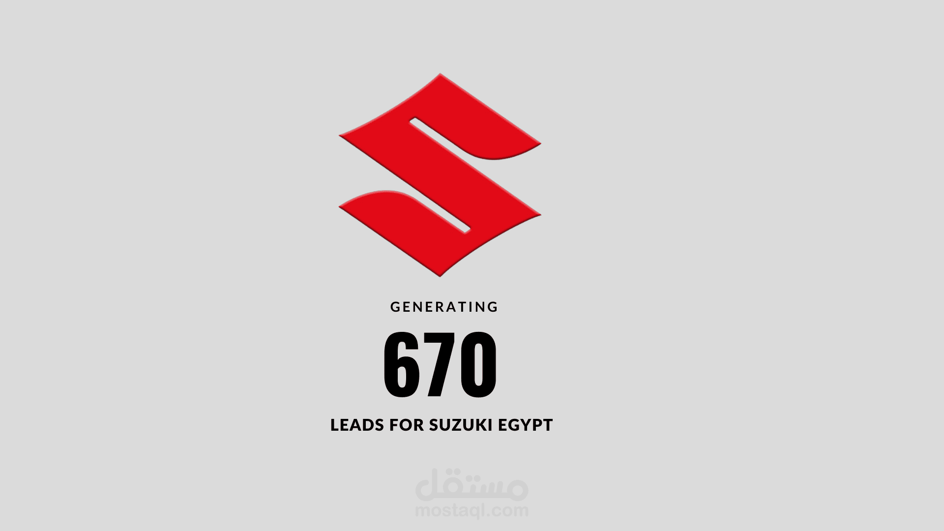 حملة إعلانية ناجحة لسوزوكي لتحقيق 670 ليد بتكلفة 15 جنيهًا لسيارات فاخرة تتجاوز 3 مليون جنيه