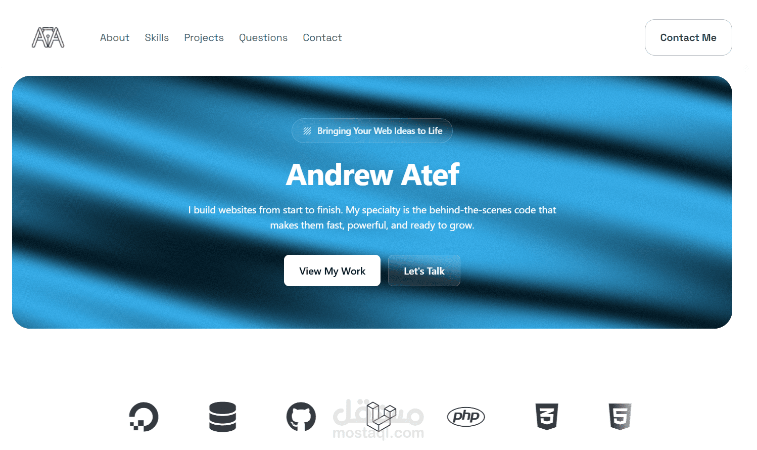 Bringing Your Web Ideas to Life - Portfolio