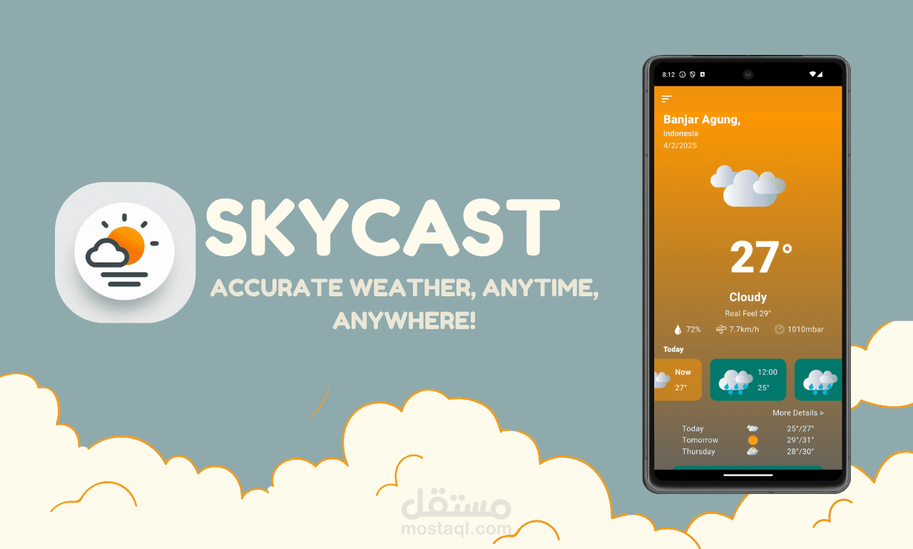 SkyCast - Accurate Weather, Anytime, Anywhere
