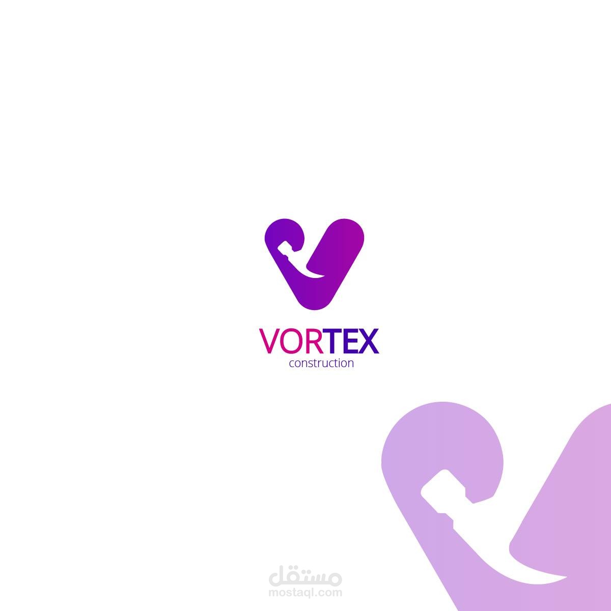 لوجو لشركة إنشاء وتعمير - Construction Company Logo