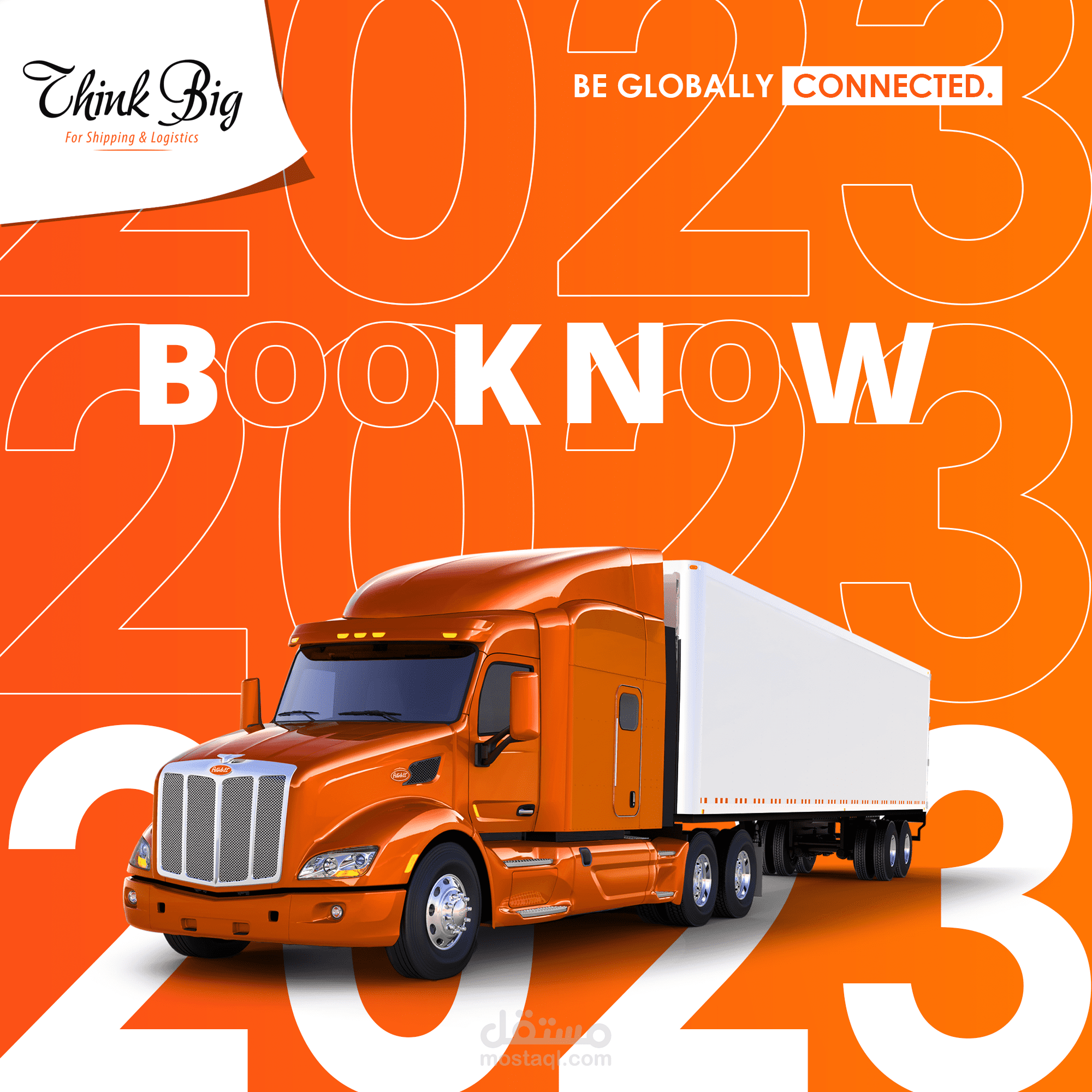 TBL Logistics Social Media posts deaign