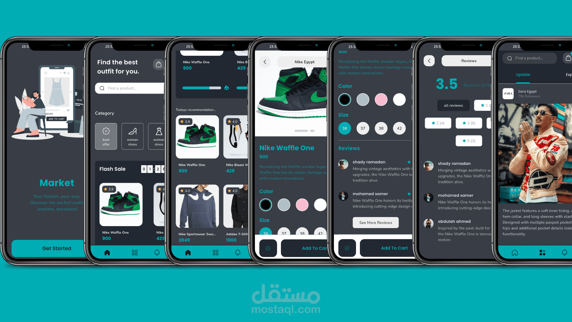 تطبيق Market – منصة تسوق إلكتروني مميزة