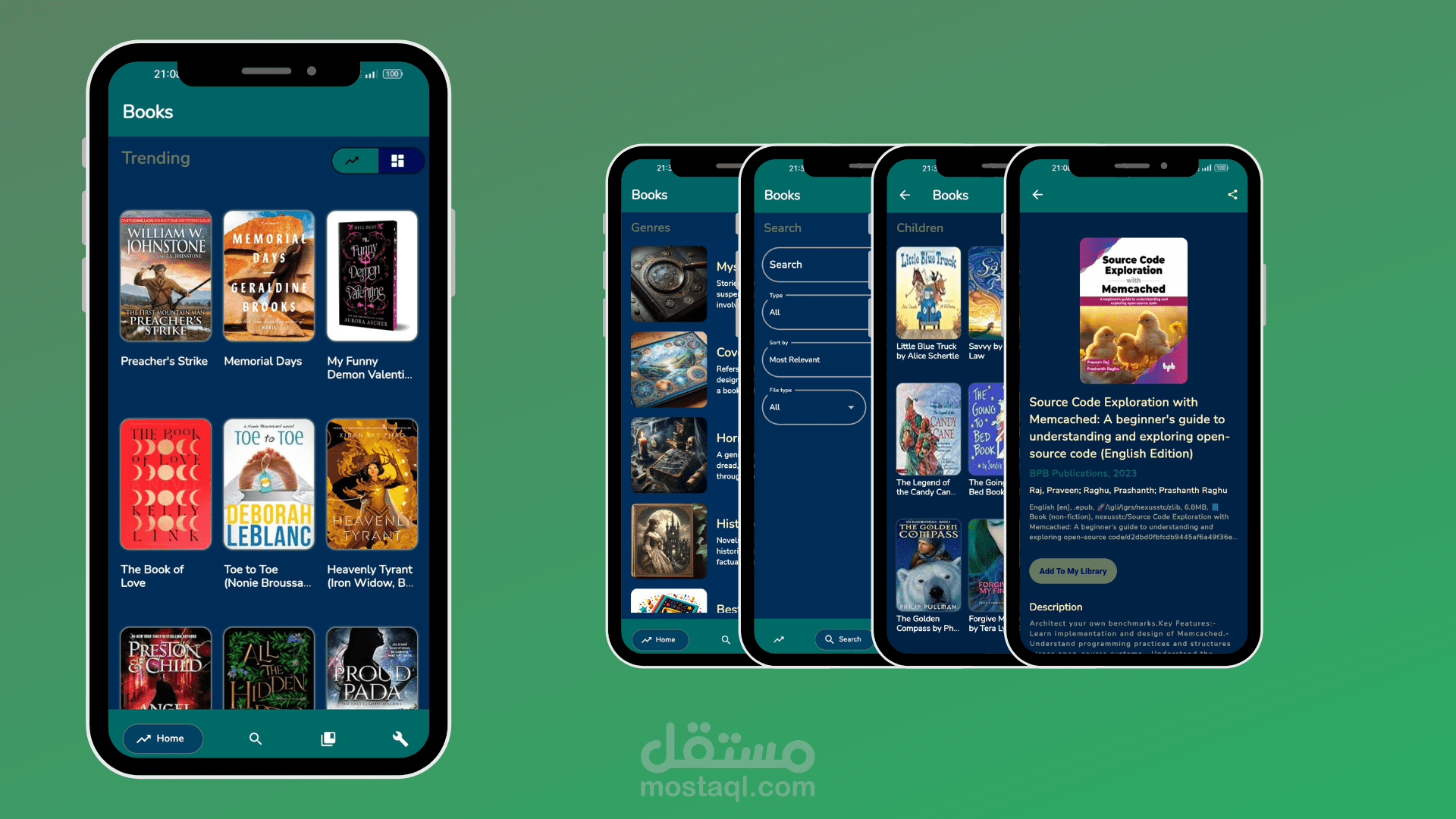 Book Explorer - تطبيق قراءة الكتب الإلكترونية