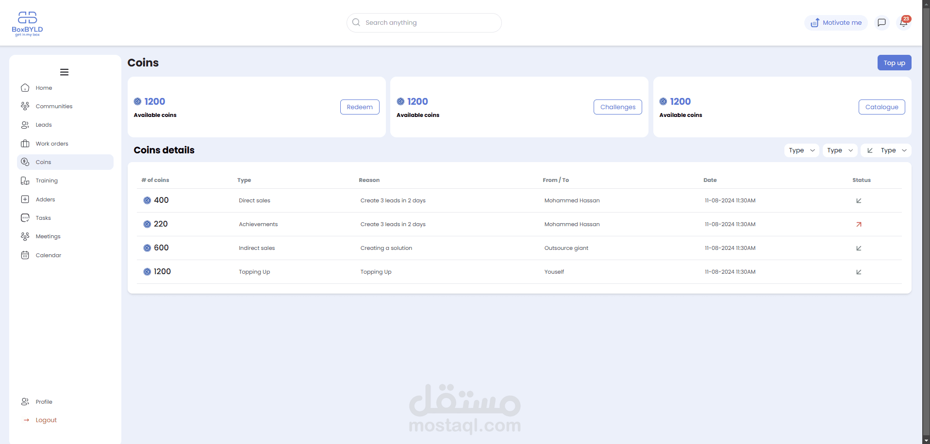 Technician portal