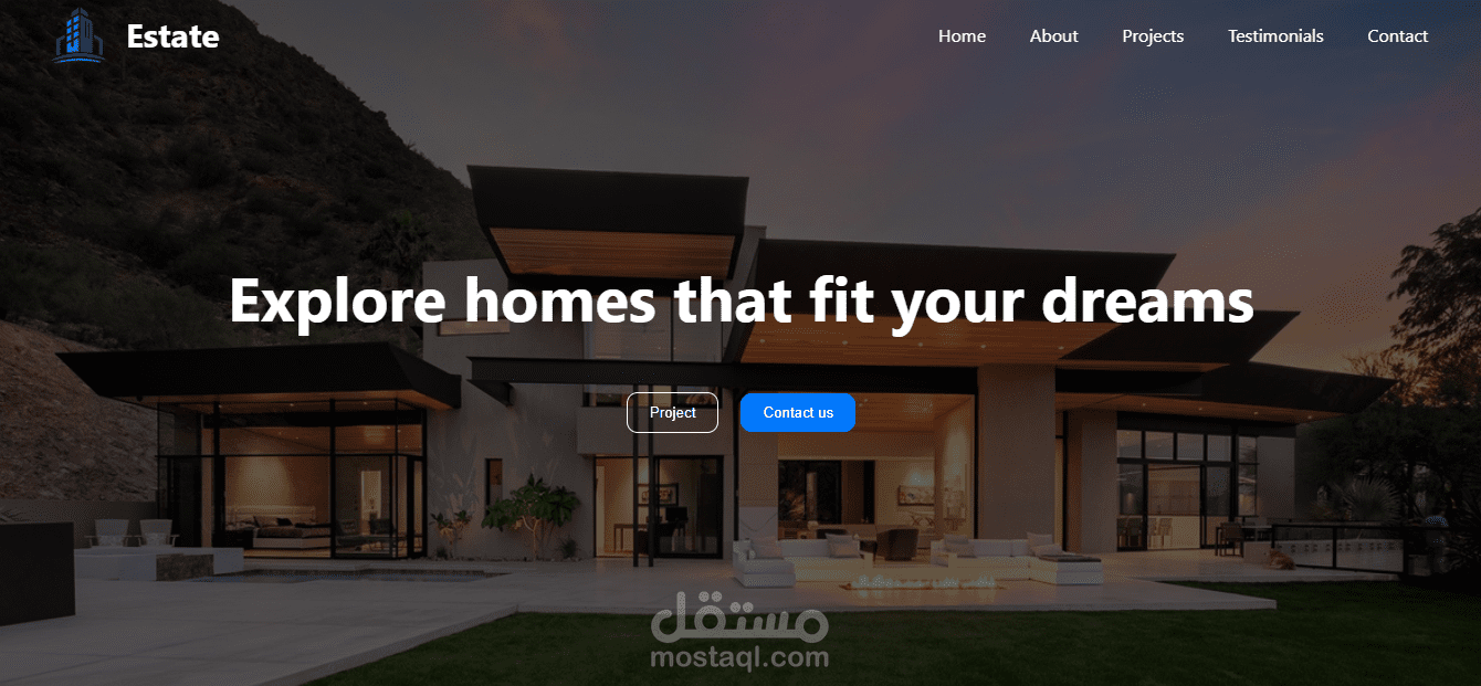 estate website