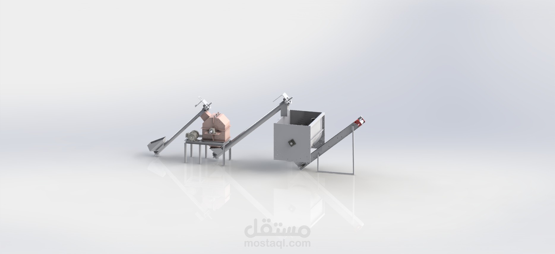 خط انتاج الفحم المكبوس