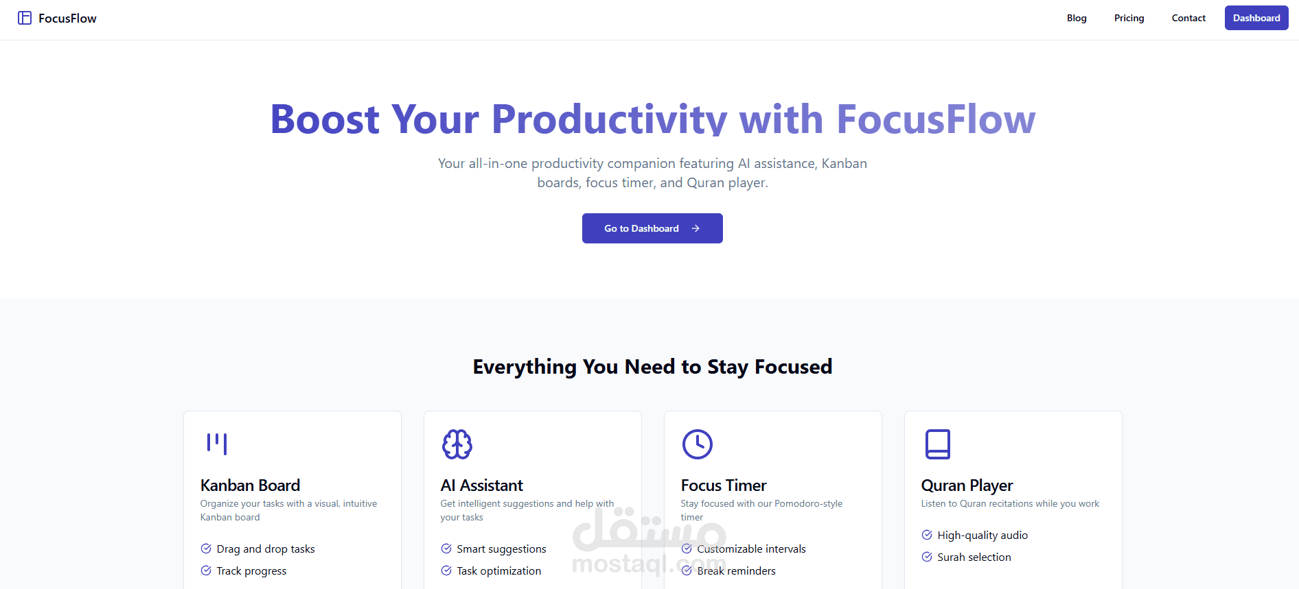 FocusFlow-Kanban-Board