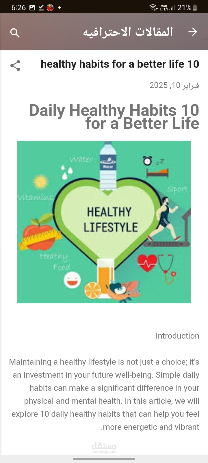 10 healthy habits for a better life
